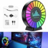 ⁦• فواحه RGB إضاءة USB تتفاعل مع الموسيقى متعدده الاستخدام⁩ - الصورة ⁦5⁩
